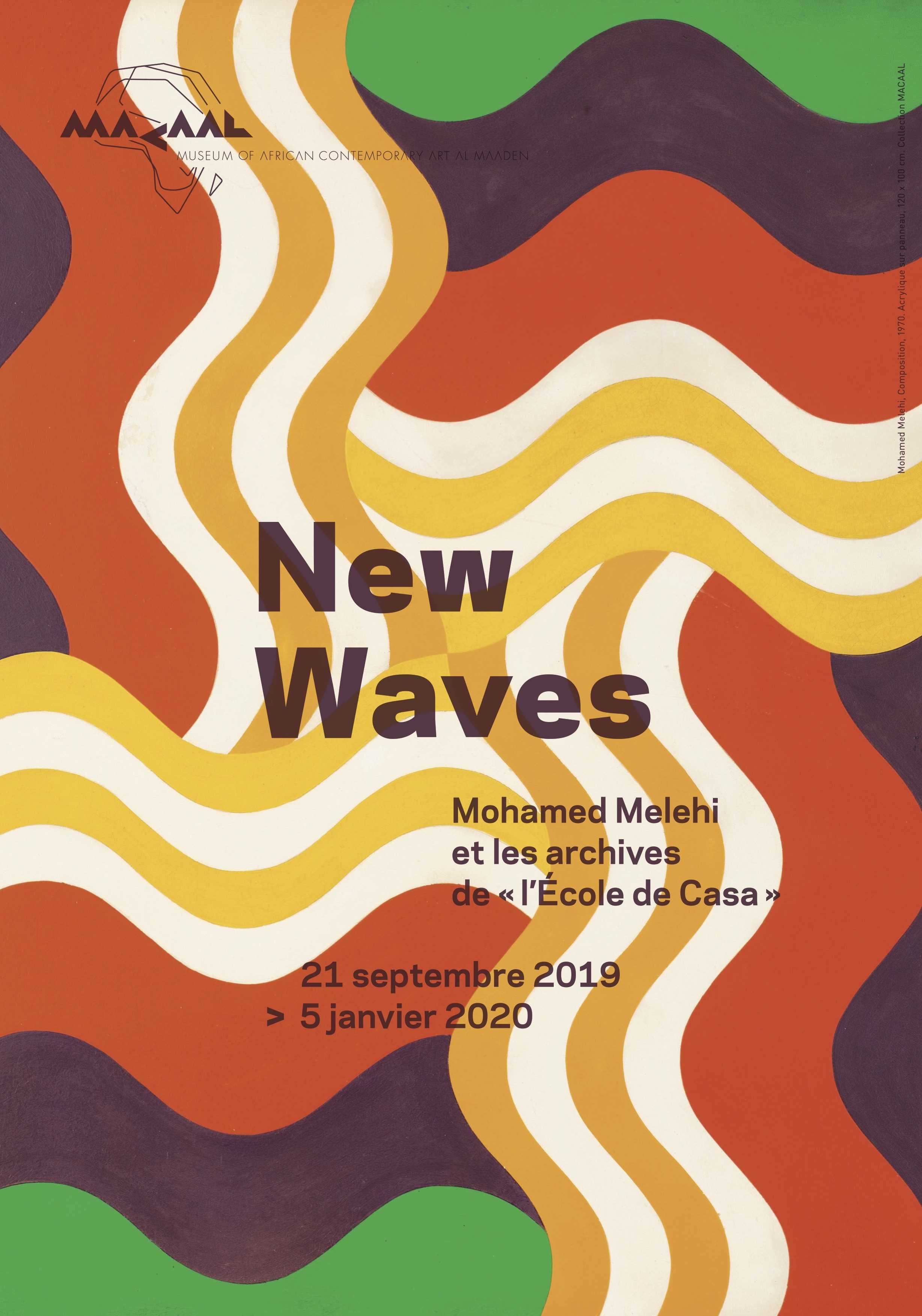 New Waves : Mohamed Melehi et les archives de l’école de Casa